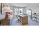 Bright home office with neutral walls, plush carpeting, and a large window at 8724 Wardle Ct, Wake Forest, NC 27587