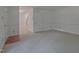 Finished basement featuring carpeted flooring, two storage closets and stairs to the upper level at 497 Summerwalk Cir # 497, Chapel Hill, NC 27517