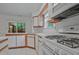 Modern kitchen with laminate countertops and white appliances at 497 Summerwalk Cir # 497, Chapel Hill, NC 27517
