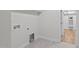 A view of a storage room with shelving and access for utilities at 95 Leisure Ln # 9, Louisburg, NC 27549