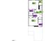 Upstairs floor plan shows bedrooms, bathrooms, closets and stairs at 1031 Mountain Crown St, Durham, NC 27703