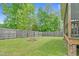 Fenced backyard featuring a firepit at 11 Glen Valley Ct, Angier, NC 27501