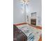 Large, bright living room features a fireplace, hardwood floors, and natural light at 11 Glen Valley Ct, Angier, NC 27501