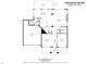 Main level floor plan featuring an open layout, large kitchen, dining, and living spaces at 11808 Venture Oak Way, Raleigh, NC 27613