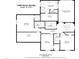 Second floor layout with primary bedroom, walk-in closet, laundry, and additional bedrooms and baths at 11808 Venture Oak Way, Raleigh, NC 27613