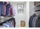 Spacious closet with wire racks for organizing clothing and accessories at 1203 Queensbury Cir, Durham, NC 27713