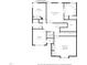 Upstairs floor plan with bedrooms, including primary bedroom and bonus room/bedroom at 1209 Kingston Ridge Rd, Cary, NC 27511