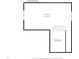 Floorplan of walk-up attic with dimensions on Kingston Ridge Road, Cary at 1209 Kingston Ridge Rd, Cary, NC 27511