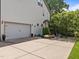 Spacious two-car garage with an extra-wide driveway at 1209 Kingston Ridge Rd, Cary, NC 27511