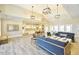 Spacious living room area with vaulted ceilings, modern decor, and open floor plan at 1320 Abington Dr, Mebane, NC 27302