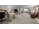 Large bonus room provides plenty of space for recreational activities and relaxation at 1415 Meadow Wind Ln, Hillsborough, NC 27278