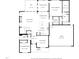 Detailed floor plan showcasing the layout of the home, including room dimensions and features at 257 Reese Dr, Willow Springs, NC 27592
