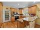 Well-appointed kitchen featuring granite countertops, custom cabinets, and modern appliances at 342 Mcleod Rd, Broadway, NC 27505