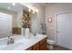 Bathroom featuring double sinks, neutral walls, and great lighting at 3827 Heritage Spring Circle Cir, Wake Forest, NC 27587