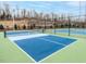 Outdoor pickleball court offering an active lifestyle in a beautifully landscaped community at 40 Wabash St, Pittsboro, NC 27312