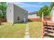 Spacious backyard featuring a patio, stepping stones, and fencing at 4125 Palafox Ct, Raleigh, NC 27604