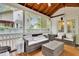 Cozy screened porch offering a tranquil outdoor living space at 4711 Buttonbush Dr, Durham, NC 27712