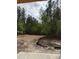 View of property's backyard showing the beginning stages of construction with tree line in the background at 50 Watermelon Dr, Franklinton, NC 27525