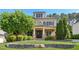 Charming two-story home with a well-manicured lawn and beautiful stone accents at 528 Bankhead Dr, Cary, NC 27519