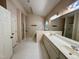 Large bathroom with double vanity, shower and tub at 6715 St Johns Ct, Raleigh, NC 27616