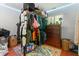 Walk-in closet with organized shelving and ample storage space at 7313 Longstreet Dr, Raleigh, NC 27615
