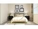 Comfortable bedroom features stylish decor, neutral tones, and a serene atmosphere at 832 Emerald Bay Cir, Raleigh, NC 27610
