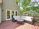 Beautiful backyard deck and patio area, perfect for relaxing and outdoor living at 104 Montauk Point Pl, Cary, NC 27513