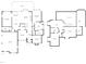 Detailed floor plan showcasing the layout of the home's two floors with room dimensions at 116 Hibiscus Dr, Clayton, NC 27527