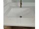 Close-up of the bathroom sink with stone countertops and modern fixtures at 15 Independence Dr, Smithfield, NC 27577