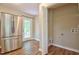 Conveniently located laundry area just off the kitchen area, making household chores a breeze at 1708 S Alston Ave, Durham, NC 27707