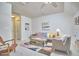 Comfortable living room area with stylish decor and inviting atmosphere at 19 Sangre De Cristo Dr, Durham, NC 27705