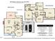 Detailed floor plan showing the layout of the 2,555 square foot home at 206 Wagon Trail Dr, Cary, NC 27513