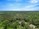 Wide aerial shot displaying a home surrounded by an extensive canopy of trees, highlighting its natural setting at 2201 Avinshire Pl, Wake Forest, NC 27587