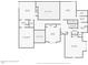 Detailed second floor plan of home showing bedrooms, bathrooms and bonus room layout and dimensions at 2201 Avinshire Pl, Wake Forest, NC 27587