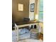 Home office with a desk, chair, stylish décor, and natural light from the window to enhance productivity at 2908 Bolo Trl, Raleigh, NC 27615