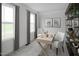 Well-lit home office space, perfect for remote work and study at 302 N Coral Bells Way, Four Oaks, NC 27524