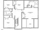 Second-floor floorplan features the bedrooms, including a Primary bedroom suite and an office at 335 Gwendolyn Way, Fuquay Varina, NC 27526