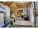Unfinished basement offering ample storage and customization options at 337 Sunset Hill Ln, Wendell, NC 27591