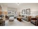 Inviting living room with modern decor, comfortable seating, and plenty of natural light at 337 Sunset Hill Ln, Wendell, NC 27591