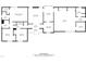 Detailed floor plan showcasing the layout of the home, including bedrooms, bathrooms, kitchen, and living spaces at 3785 Little Creek Church Rd, Clayton, NC 27520