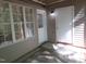 Covered outdoor patio with door to backyard at 403 Gooseneck Dr # A-1, Cary, NC 27513