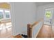 View from the top of the wooden staircase with access to other rooms at 501 Mallard Ave, Durham, NC 27701