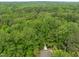 An aerial shot capturing the lush greenery surrounding this neighborhood at 608 Valen Ct, Chapel Hill, NC 27516