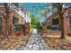 Charming community with lush landscaping and brick facade townhomes at 708 Copperline Dr # 101, Chapel Hill, NC 27516