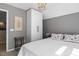 Bedroom features neutral walls, carpet, and a large wardrobe at 7420 Heartland Dr, Wake Forest, NC 27587
