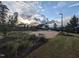 Grassy community recreation area featuring horseshoe pits and open space at 825 Flower Manor Dr, Wendell, NC 27591