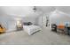 Cozy bedroom featuring a comfy bed, soft carpet, and natural light at 1010 Smoke Willow Way, Rolesville, NC 27571