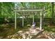 Outdoor space with pergola and shade for comfortable outdoor entertaining at 102 Treadwell Ct, Cary, NC 27513