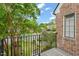 Scenic view from the balcony overlooking the neighborhood at 1024 W Markham Ave, Durham, NC 27701