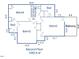 Second floor architectural drawing and floor plan at 1024 W Markham Ave, Durham, NC 27701